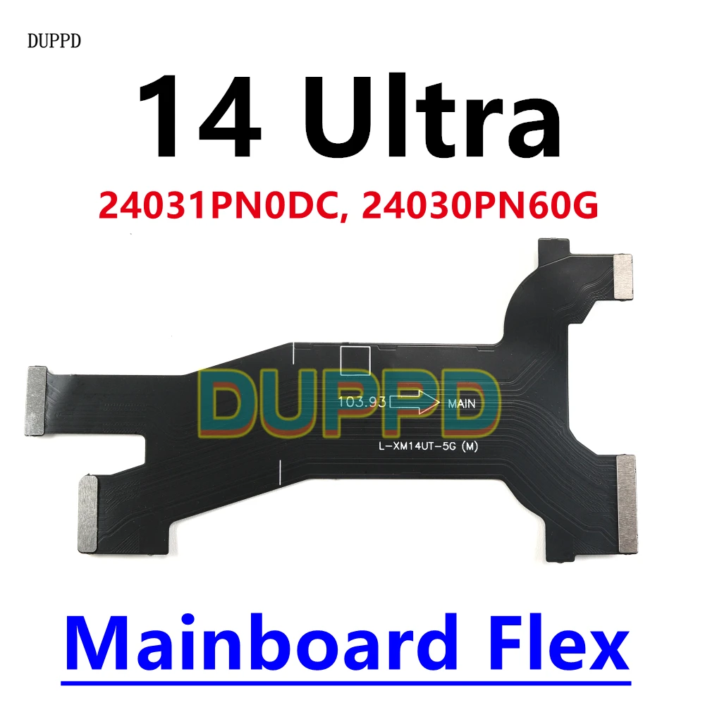 Płytka Ładowania USB Xiaomi 14 Ultra 14Ultra Złącze Płyty Głównej Wtyk Port Ładowarki Dock Płyta Główna Taśma Flex Mikrofon 90W — zdjęcie produktu 5