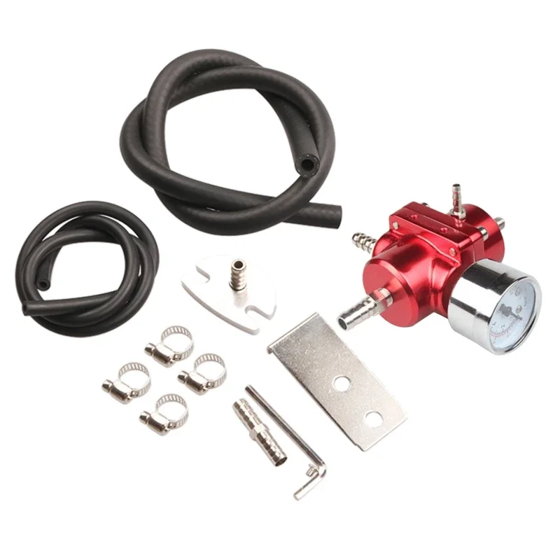 

Universal 0-140 PSI Adjustable Fuel Pressure Regulator FPR /Gauge Vehicle Modification 2022 New
