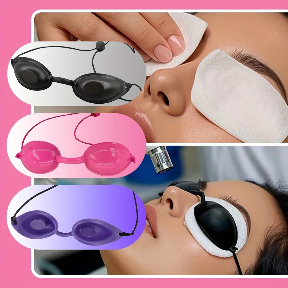Flexible Uv Eye Protection Indoor & Outdoor Sunbed Tanning Goggles Beach Sunbathing Eyewear Soft adjustable