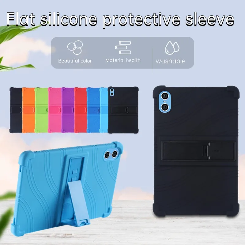 

For Silicone Anti Fall Cover Stand Cover for TECLAST P26T /Vortex T10 /Vortex T10M /Vortex T10M Pro Plus 10.1" Tablets Soft