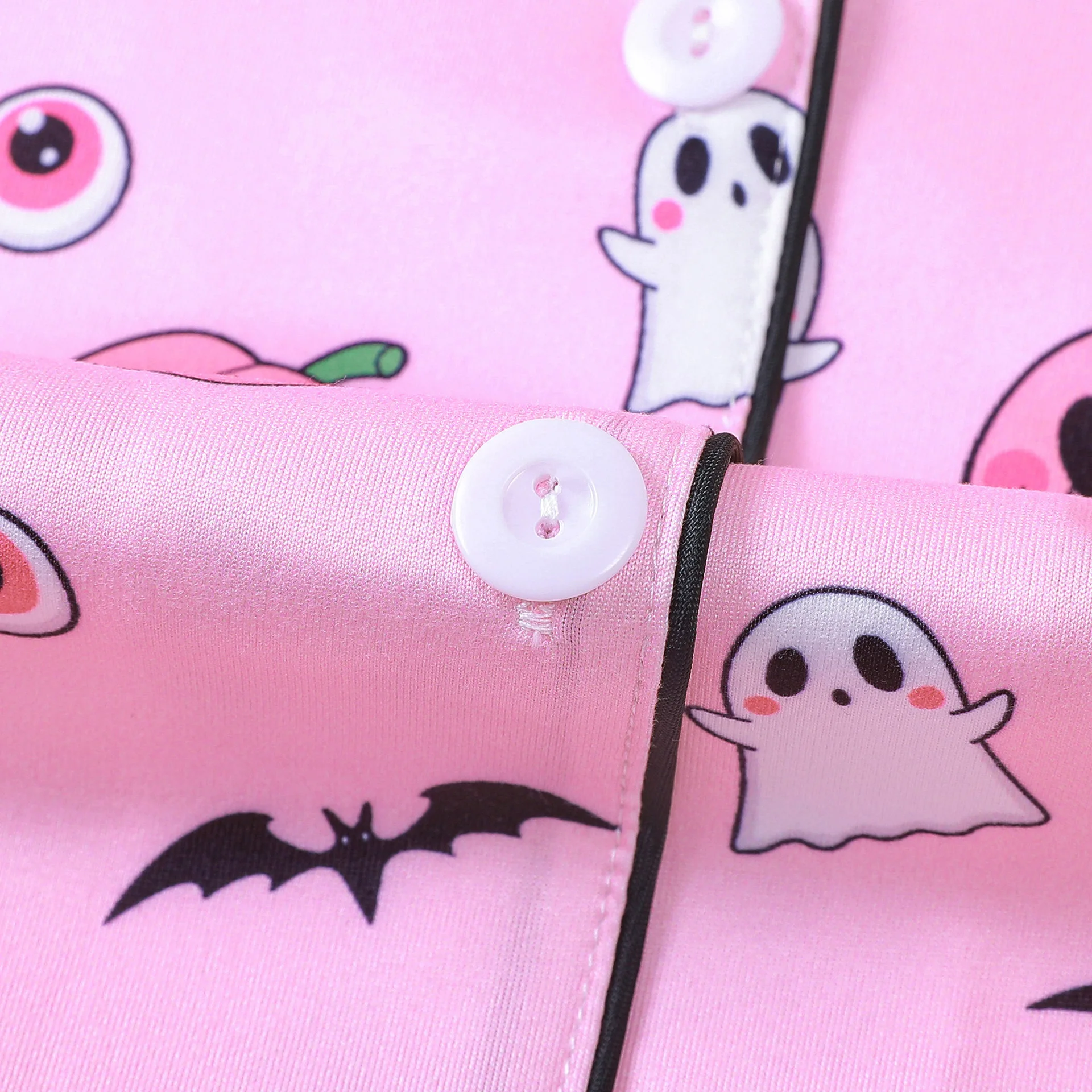 Halloween Pajama Set New Women's Pajama Halloween Printed Shorts Set Sexy Sleepwear