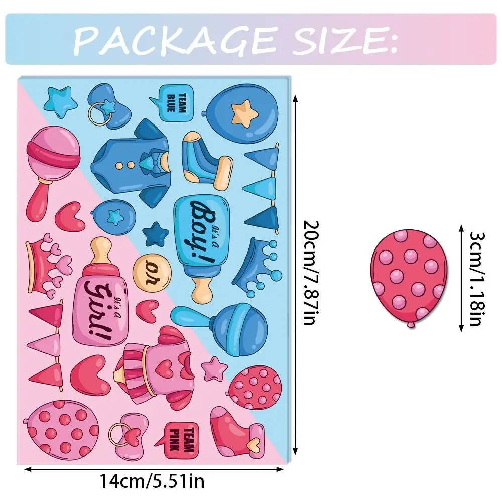 Бумажные наклейки с определением пола ребенка, самоклеящиеся этикетки ручной работы для детского душа, альбом для вырезок, сделай сам, наклейки для мальчиков и девочек