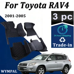 Car Floor Mats For Toyota RAV4 Ravufō XA20 2001 2002 2003 2004 2005 3door Anti-dirty Pads Car Carpets Floor Mat Car Accessories