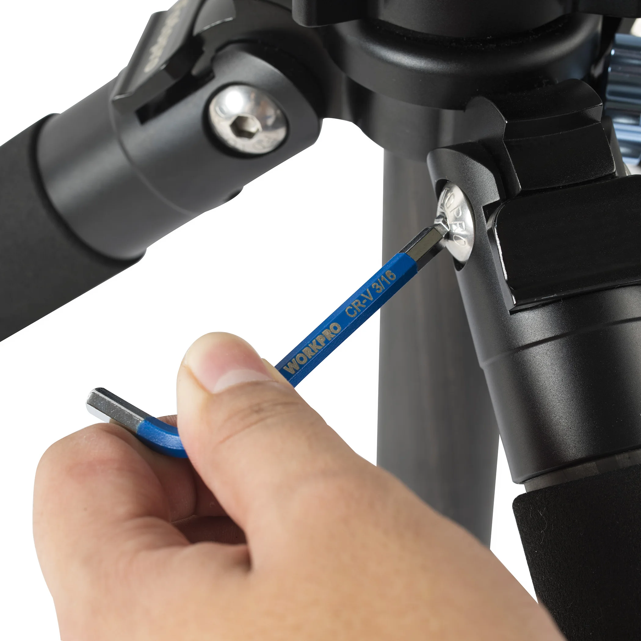 WORKPRO 9PC Long/SHORT Arm Ball Point  Hex Key Set for Vehicle Bicycle Repairs