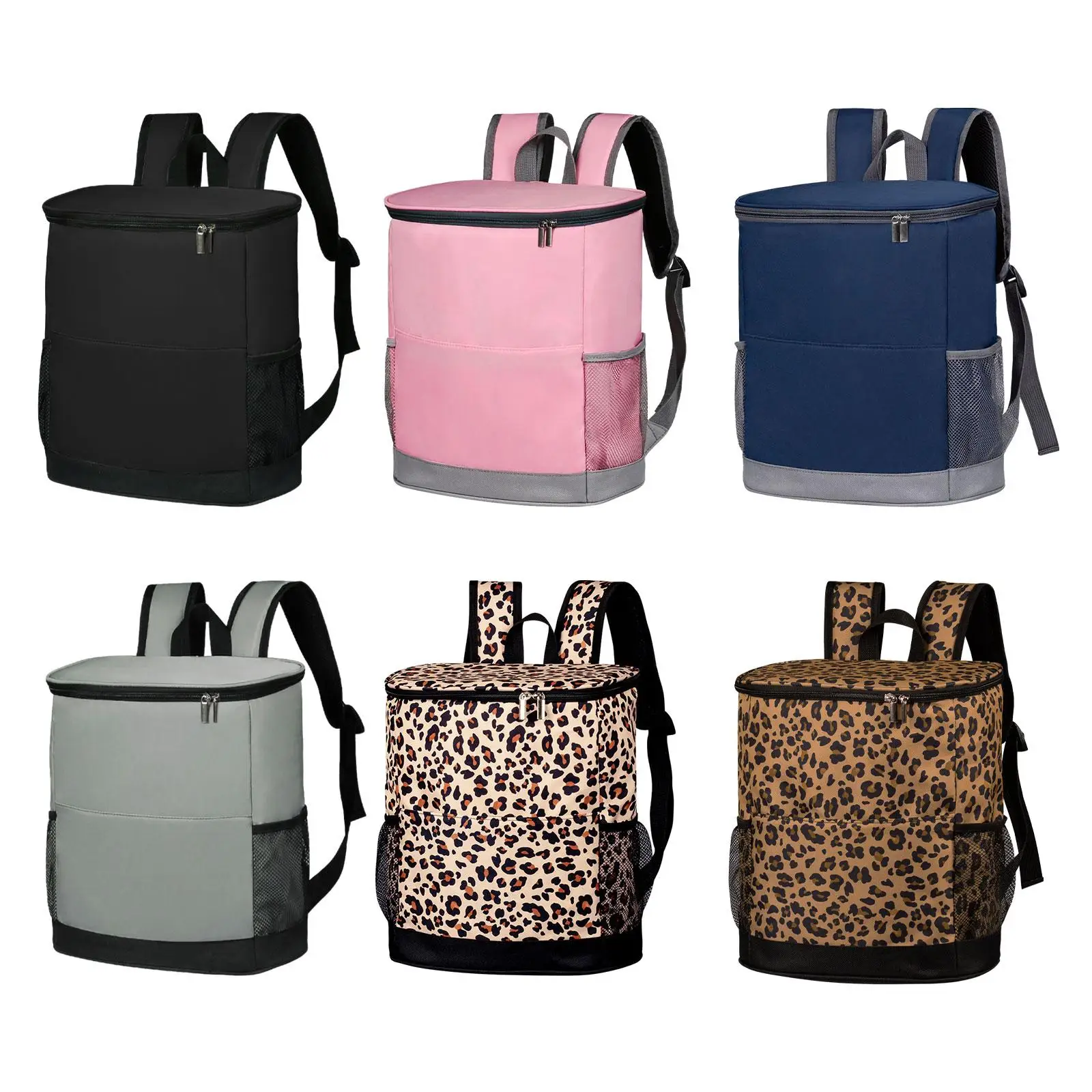 Mochila térmica aislante para hombres y mujeres, bolsa térmica para el trabajo y viajes, para mantener el almuerzo fresco, impermeable