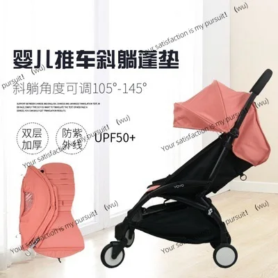 Universal Stroller Replacement Parts Seat Cover Sun Canopy Rib Cushion Storage Basket Travel Bag