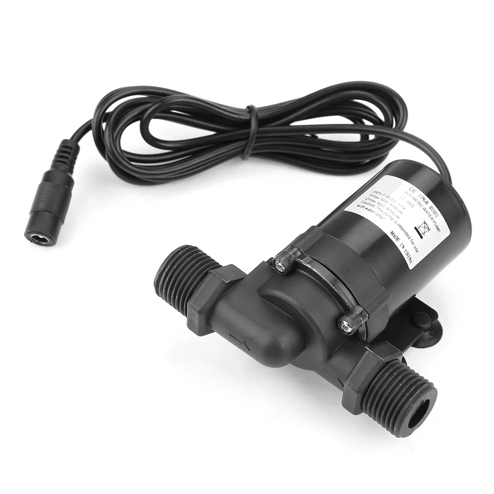 Mini DC Brushless Water Pump for Solar Water Heater 12V 0‑80℃