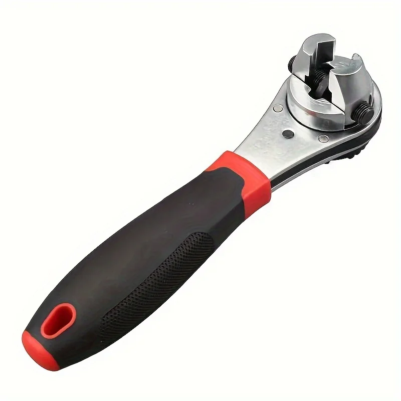 1pc Adjustable Universal Multifunctional 6-22MM Ratchet AdjustableOpen Wrench