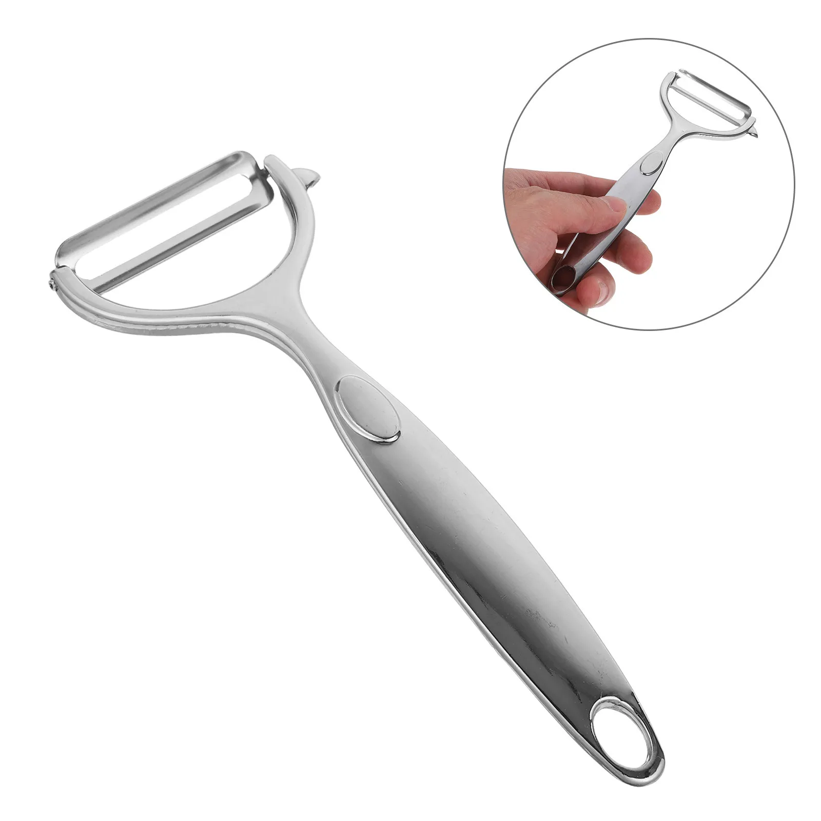 

2Pcs Y-Shaped Vegetable Peeler Ergonomic Non-Slip Handle Fruit Peeling Tool for Kitchen Carrot Potato Apple Cucumber Fast