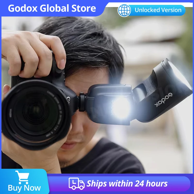 Godox V1 V1Pro V100 TTL ليثيوم أيون كاميرا مستديرة الرأس فلاش اللاسلكية Speedlight لكانون سوني نيكون فوجي أوليمبوس