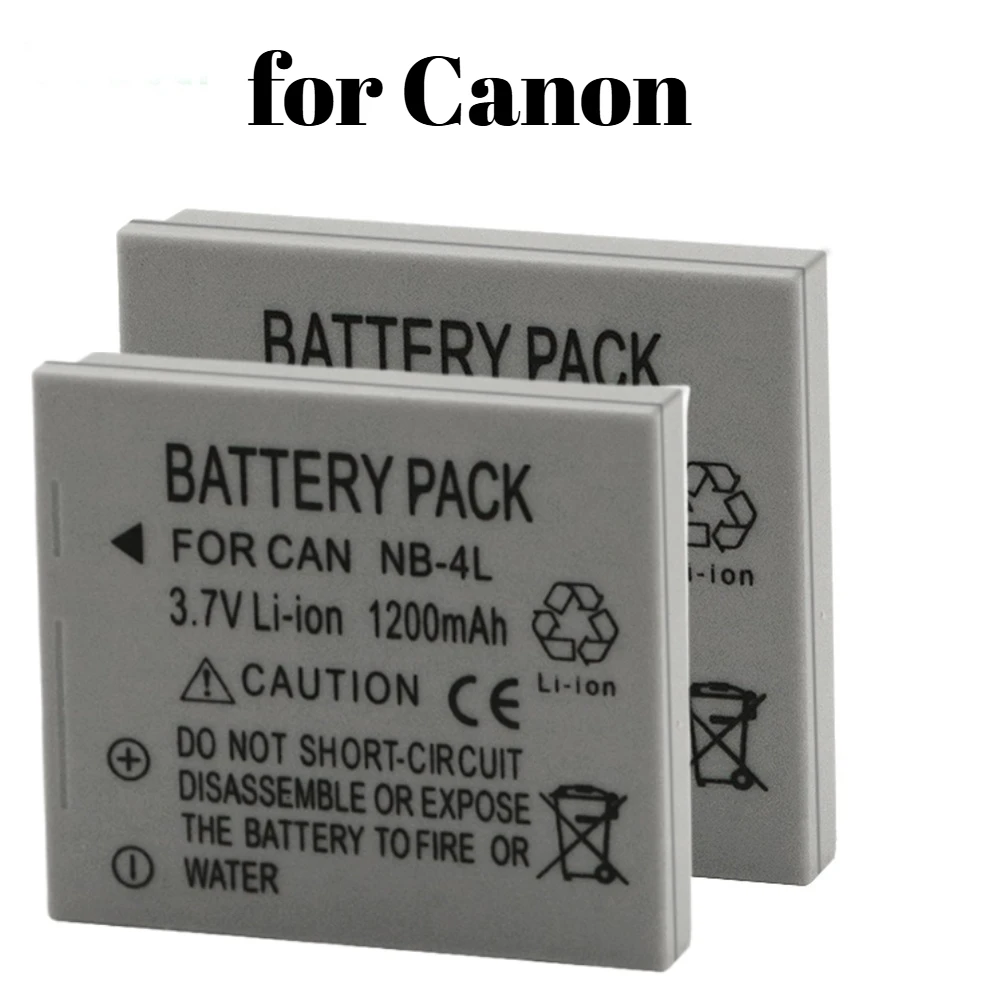 For Canon NB-4L Bat… - image