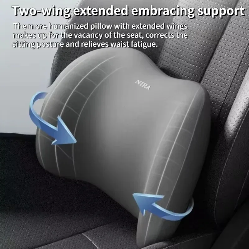 LUSQI Amagi Memory Foam Car He - Mesh Back Cushion review and price
