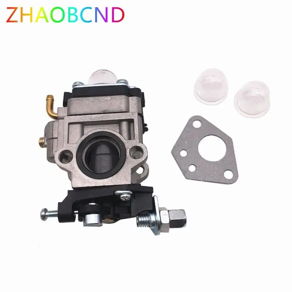 15mm Carburetor Kit For Brushcutter 43cc 49cc 52cc Strimmer Cutter Chainsaw Carb Accessories