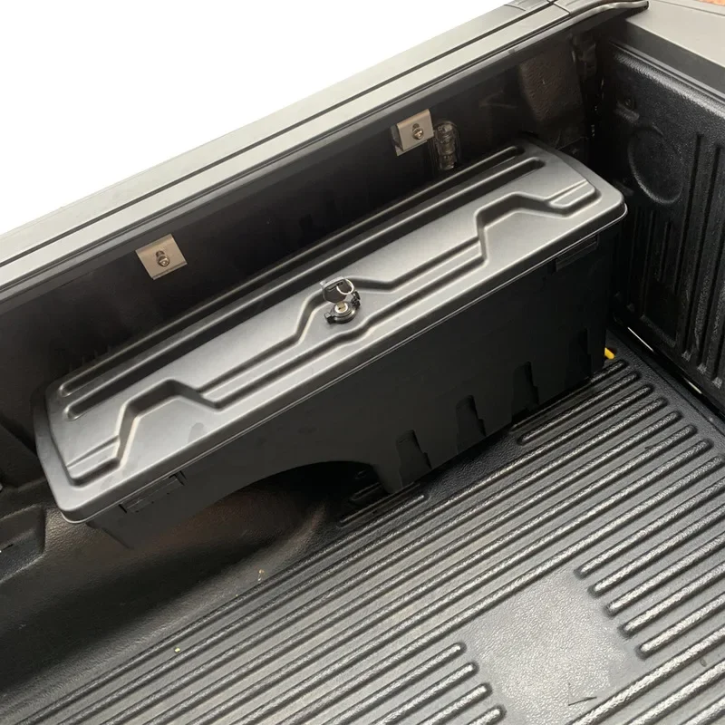 Tail box storage box, back bucket cover, side box, tool box, pickup truck.