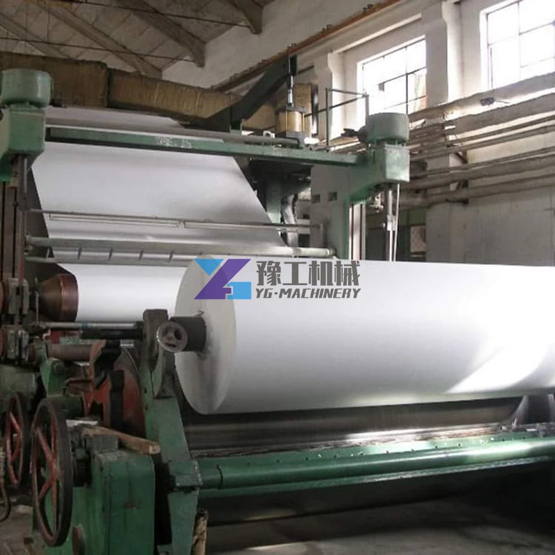 Waste Paper Wood Pulp 787mm Toilet Paper Making Machine Price Tissue Paper Machine Production Line