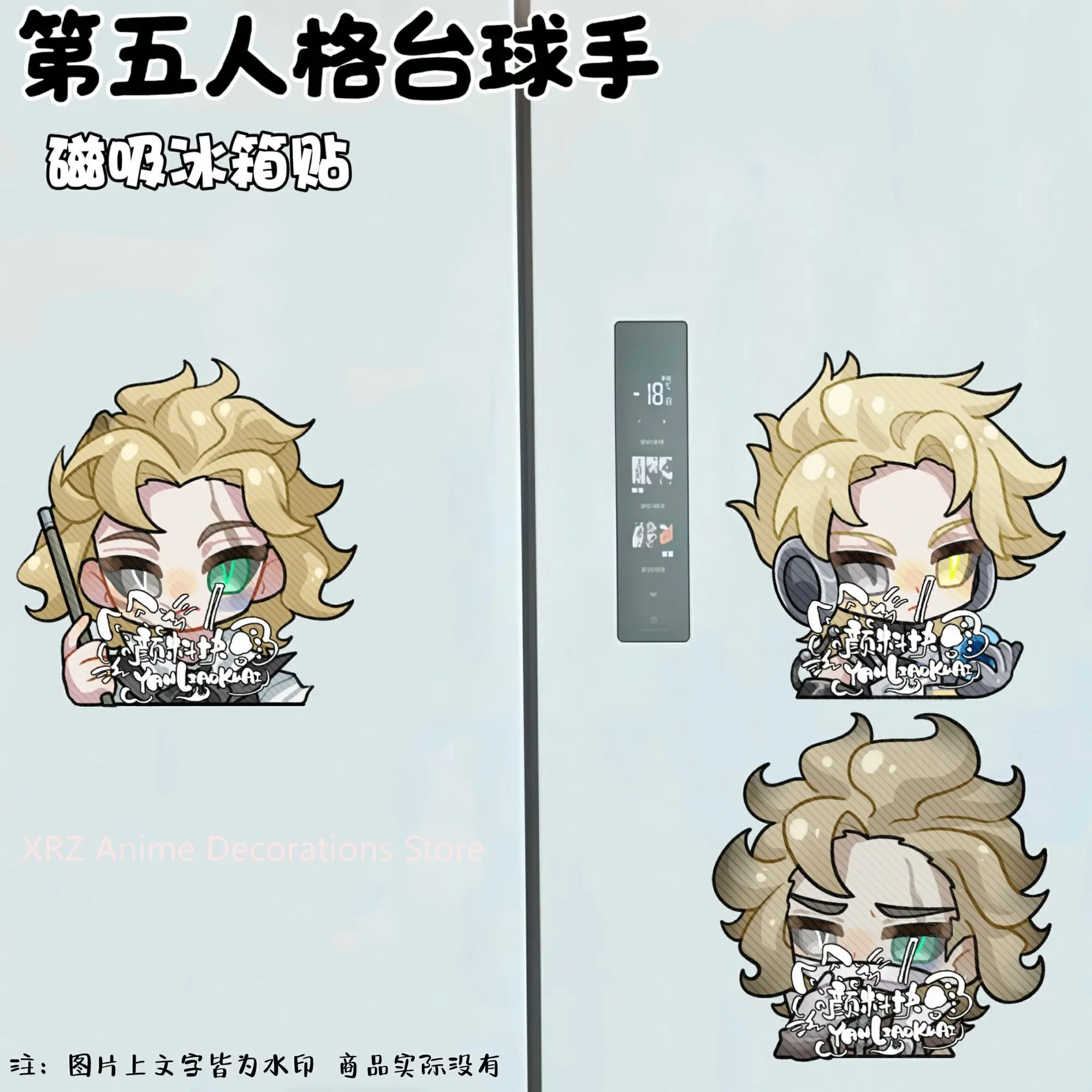 

Акриловый магнит на холодильник, аниме Identity V Marcus Thorn, магниты на холодильник, декоративные магнитные наклейки, аксессуары для доски объявлений