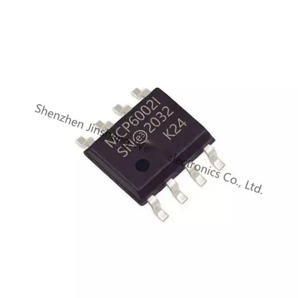 MCP6002T-I/SN MCP6002T-I/MS Op Amp Operational Amplifier IC operational amplifier Dual 1.8V 1MHz IC Chip to demand PCB BOM