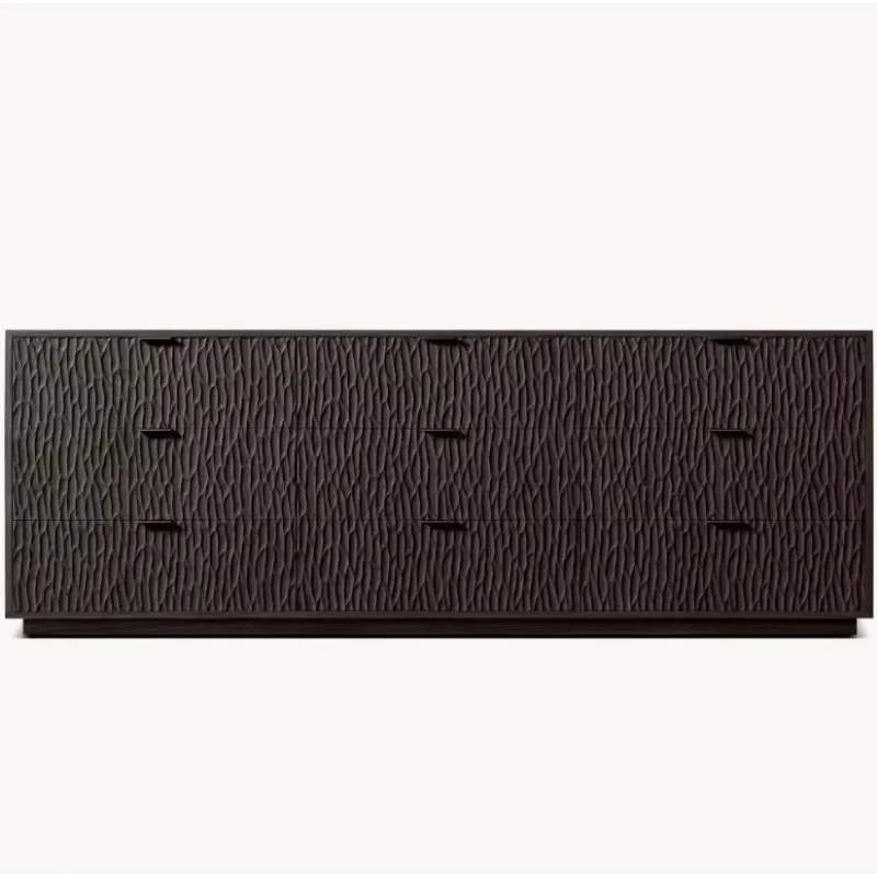 High-end luxury series designer drawer cabinet-9 drawer cabinet-exquisite drawer cabinet