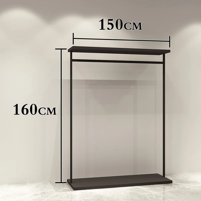 2025customized.Professional Textile Display Racks Floor Standing Clothes Display Hangers Quality Boutique Cloth Stands Rac