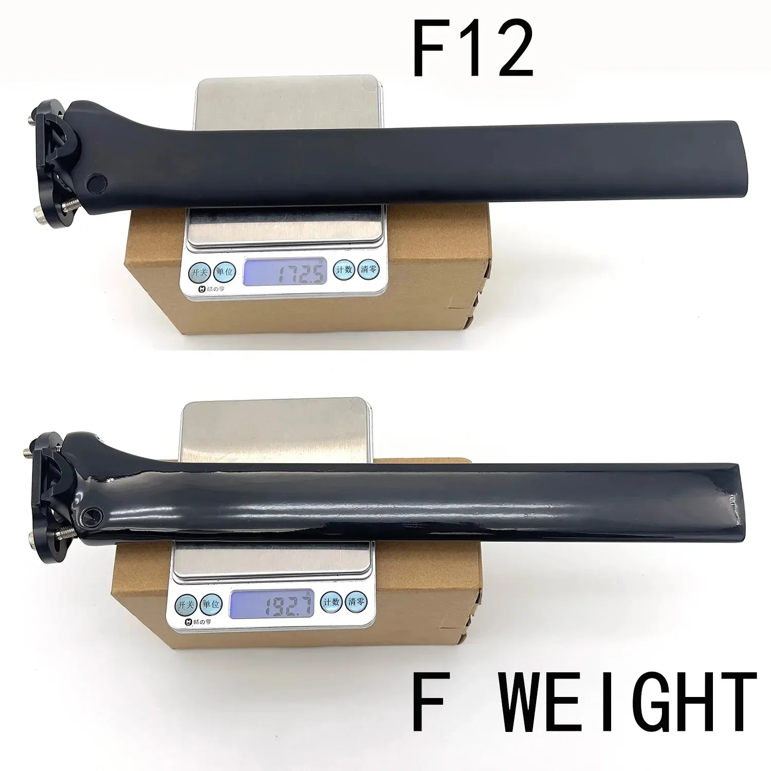 

Fit for Pina Road Frame Repair Modification F12 / F10 / F8 / F Carbon Fiber Seatpost Road Seat Post 340mm