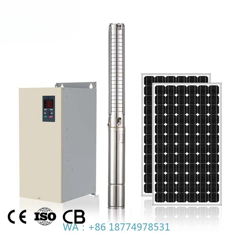 with Battery Water Pump with Soar Panel and InverterAc/dc Water Borehole Pump Solar Power Water Pump