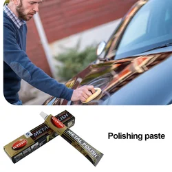 Crema pulidora de Metal, removedor de óxido multifunción, pasta de limpieza para aluminio, acero inoxidable, cromo y más, 50/100g