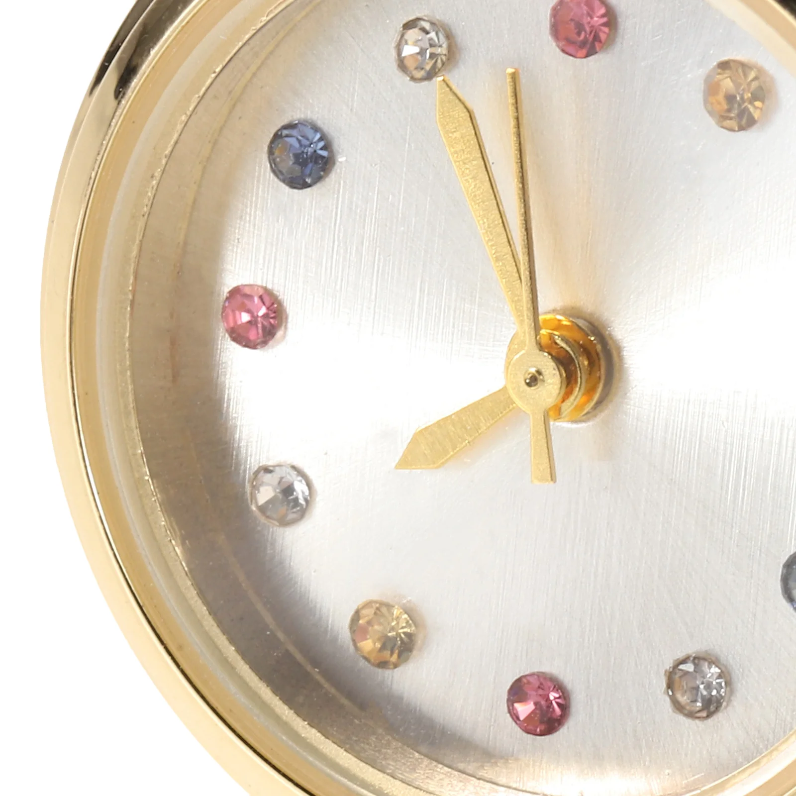 ساعة إصبع ملونة من حجر الراين مدمجة مقاومة للماء كوارتز صغيرة للطلاب والنساء ملابس يومية ساعة صغيرة أنيقة