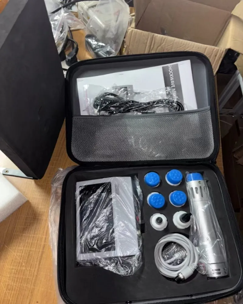 

300mj Shockwave Therapy Machine With 7 Heads Body Massage ED Treatment Relax Physiotherapy New Shock Wave Equipment Pain Relief