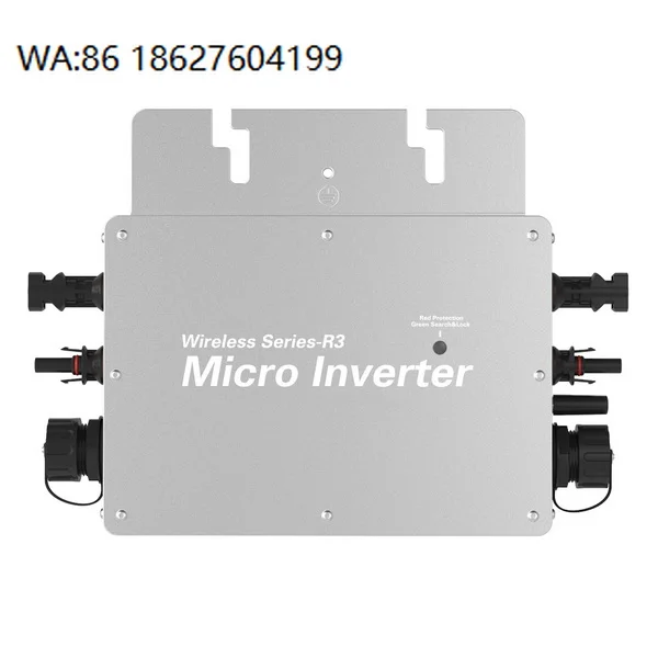 800W Smart Grid Tie Micro Inverter With Limiter Smart Meter VDE Certified IP65 Waterproof Balcony Solar PV System