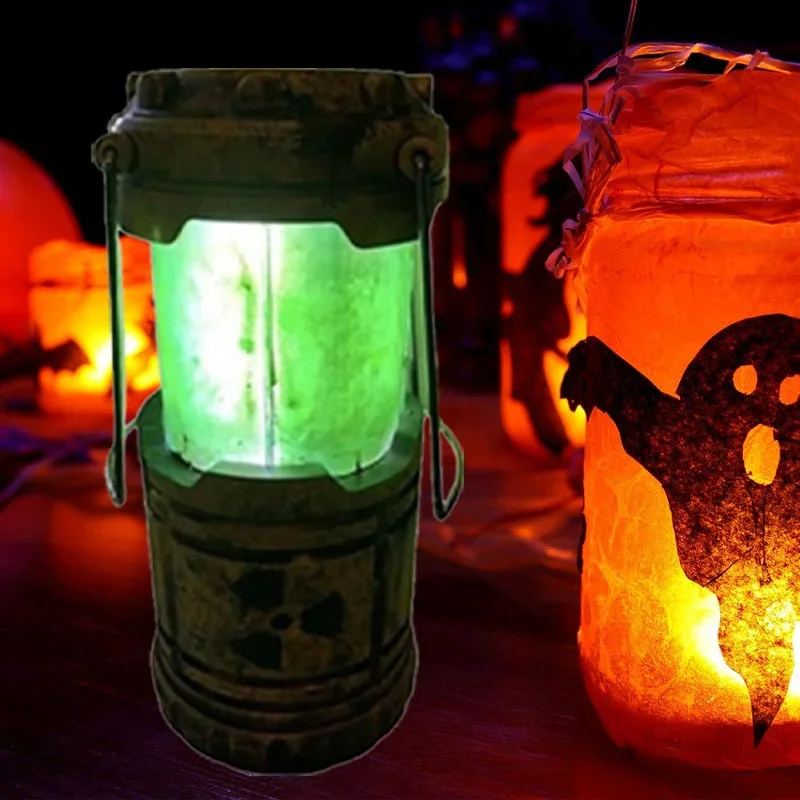 New Nuclear Reactor Lantern Gift Mini Handheld Nuclear Reactor Lantern Toy Apocalypse Nuclear Reaction Simulation Lamp