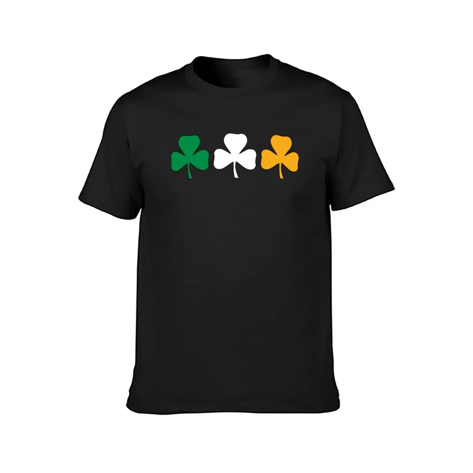 Ireland Shamrock Flag T-Shirt anime clothes custom t shirt mens champion t shirts