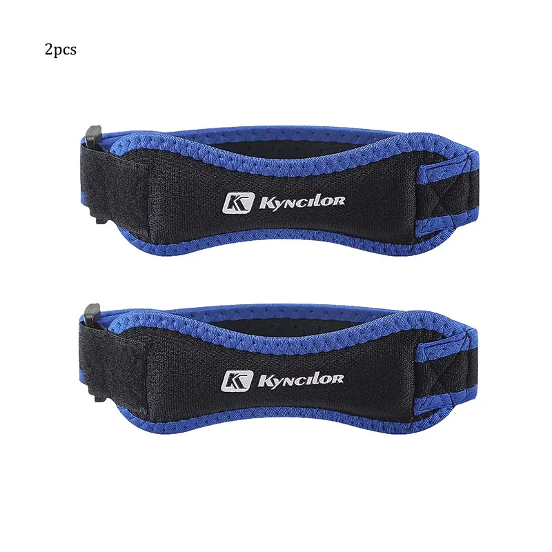 2 Pack Patella Knee Strap Adjustable Knee Brace Patellar Tendon Stabilizer Support Band for Knee Pain Relief Running Basketball