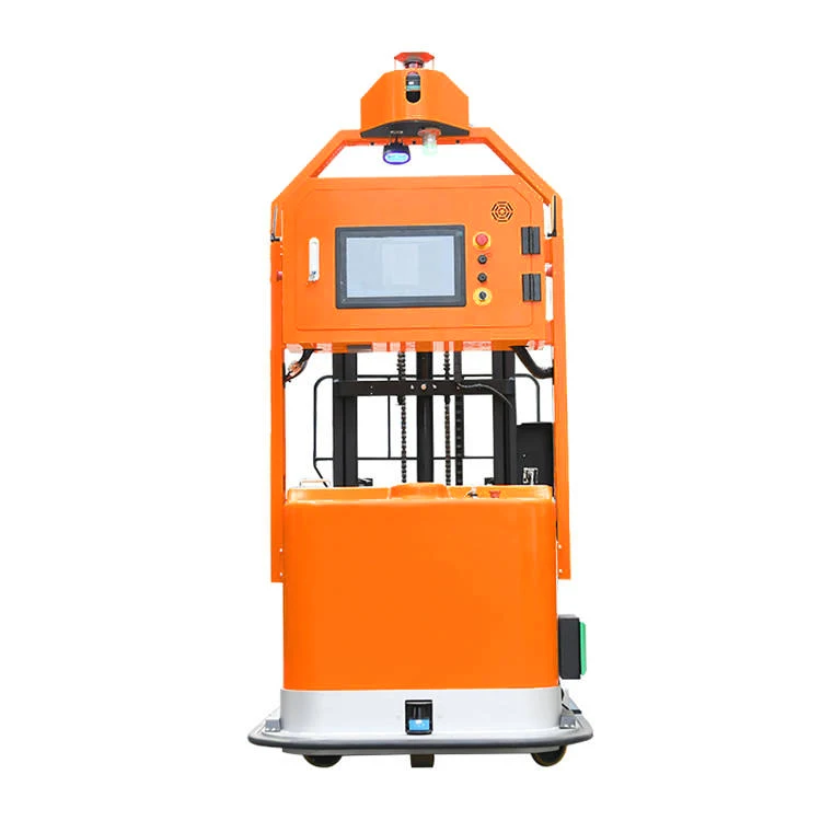 Sin horquilla pierna contrapeso carretilla elevadora contrapeso manipulación automática contrapesada carretilla elevadora AGV Robot para transporte