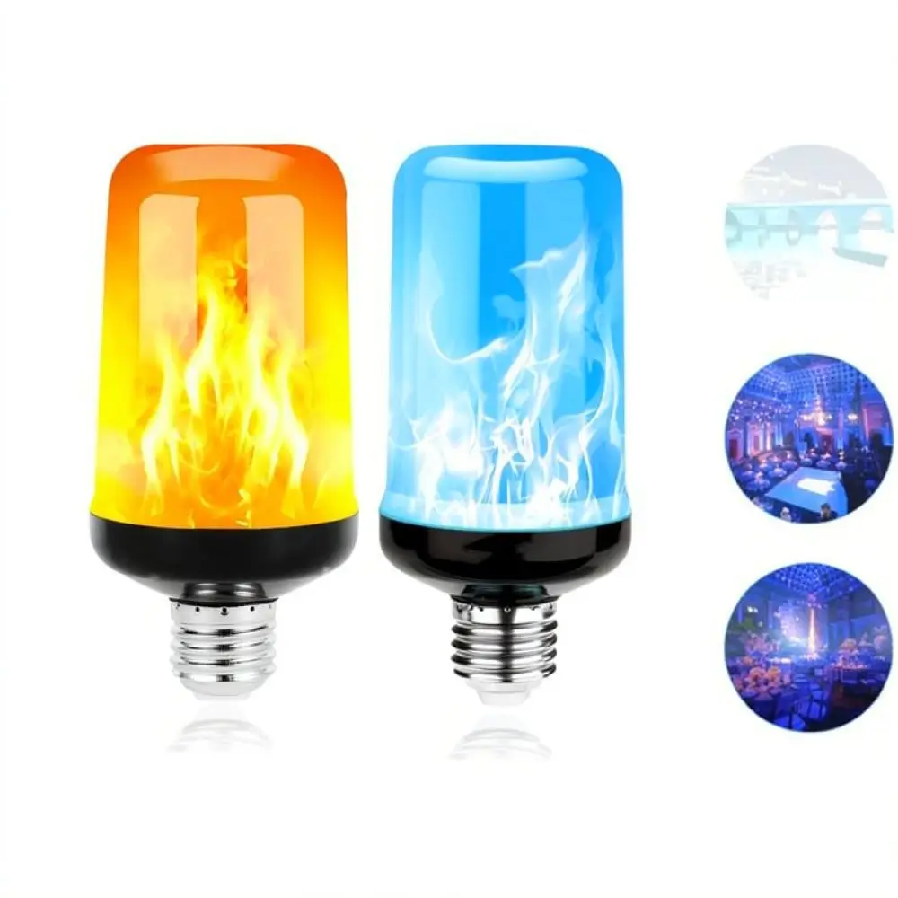 Creative Flicker Flame Light Bulb Realistic Simulation LED For Christmas Halloween Party Home Decor Stage Atmosphere