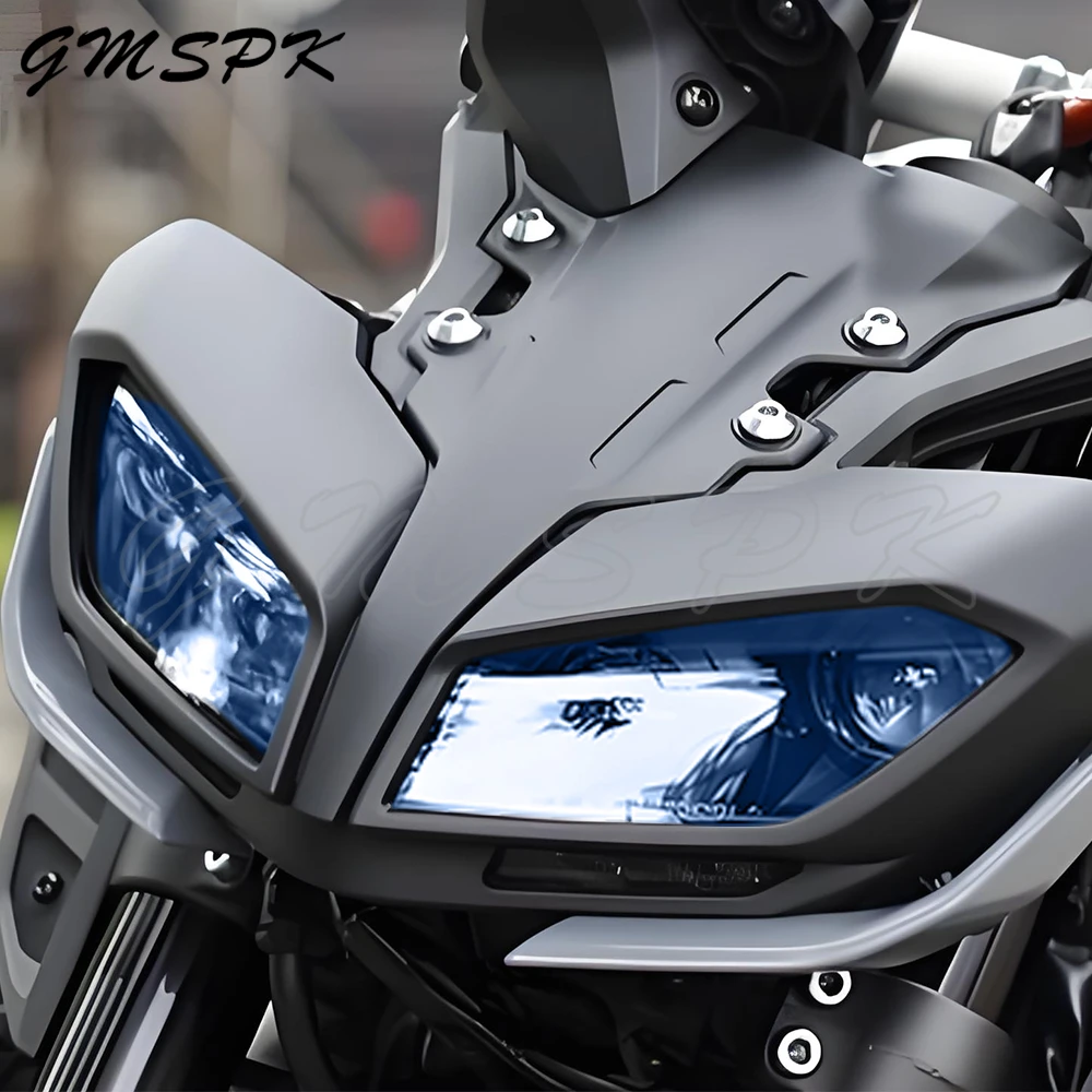Transparent Motorcycle Headlight Film Fit for YAMAHA MT-09 MT09 2017-2020 Anti-Scratch Head Lamp Protective Film Sticker