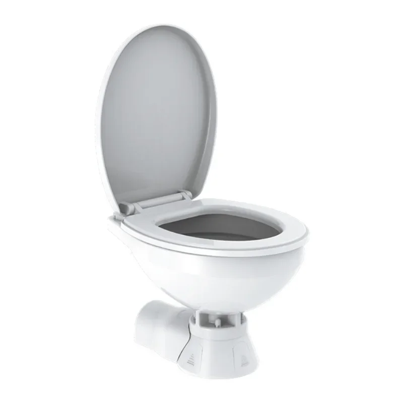 Yacht silent freshwater electric toilet regular marine speedboat integrated self-priming