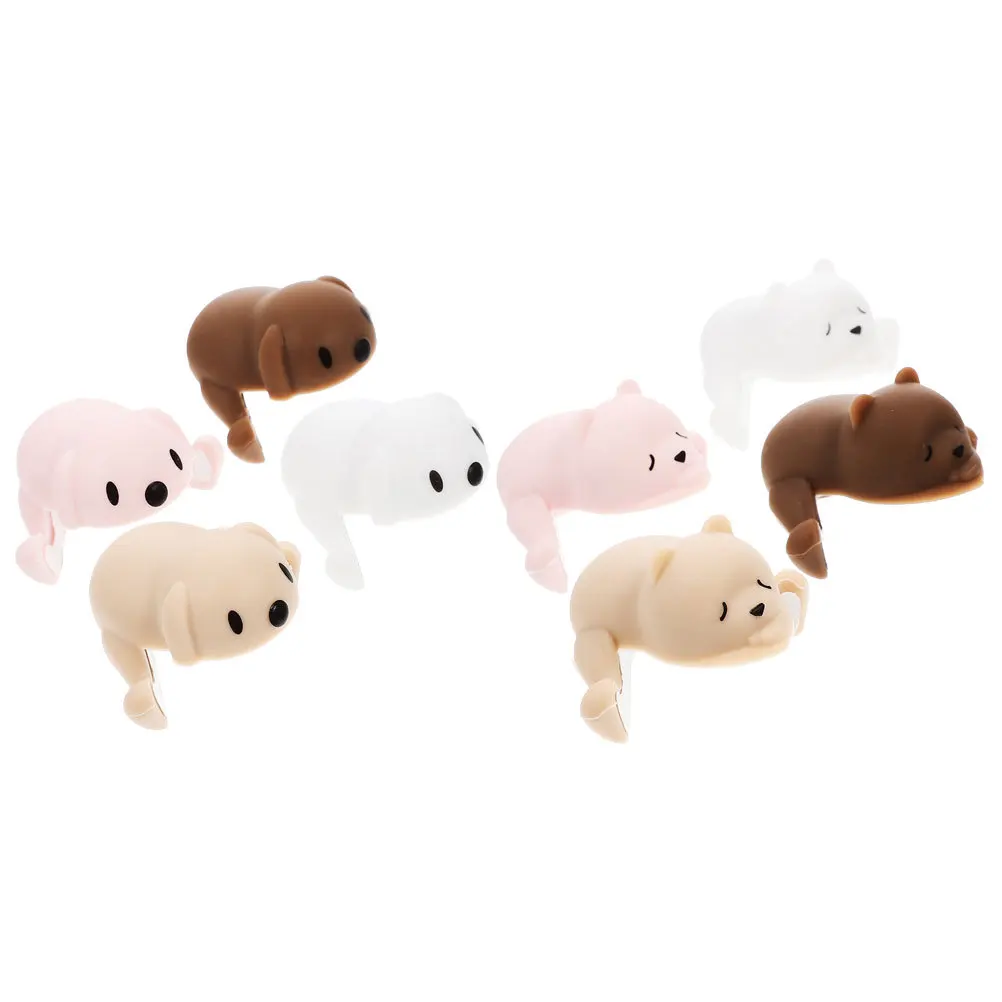 

8Pcs Silicone Cartoon Corner Protectors Baby Safety Edges Guards Furniture Table Corner Bumpers Child Proof Covers