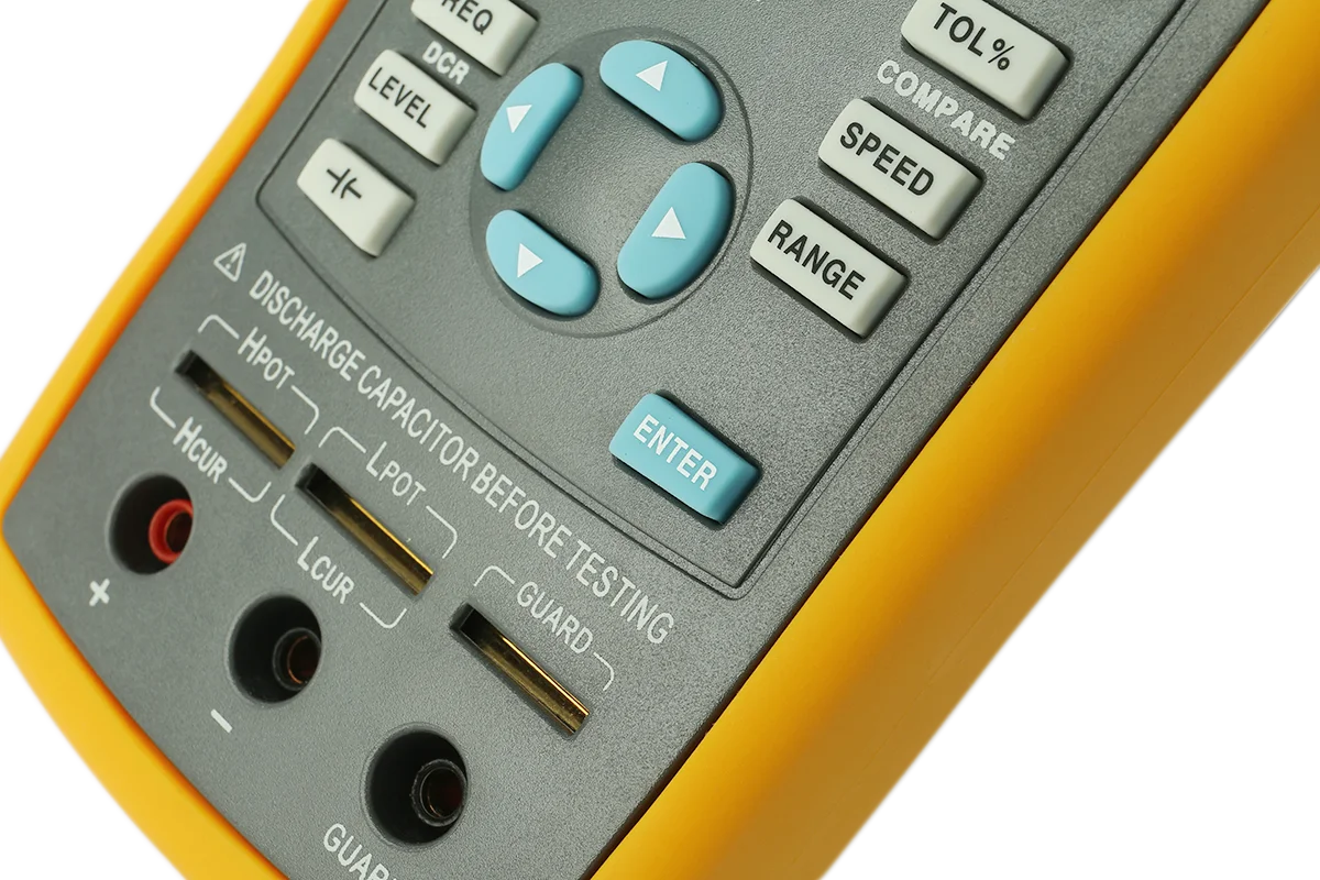 LCR Digital Bridge Meter 10KHz USB Handheld High Precision Capacitance Inductance Resistance Test Digital Display
