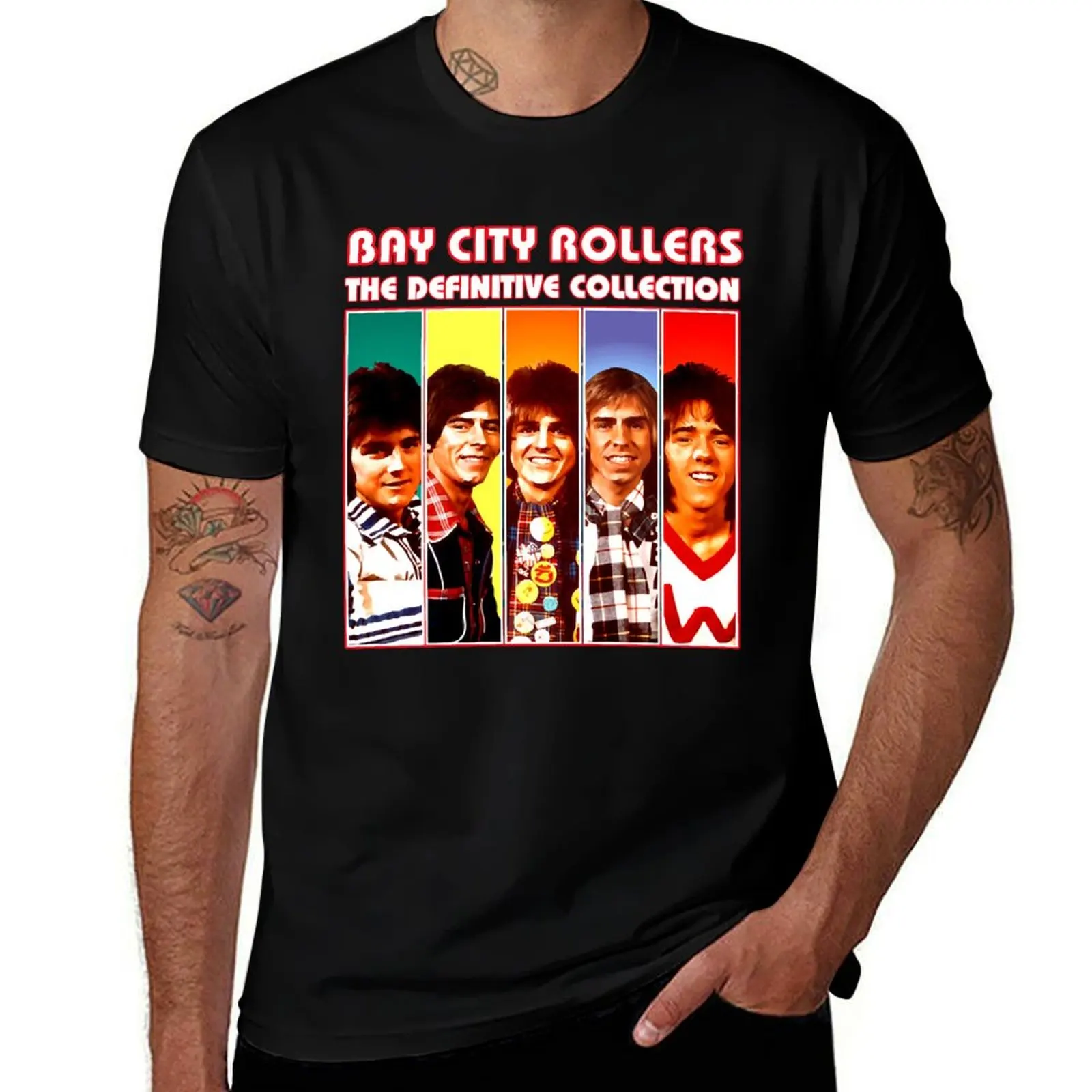 

Men Women Band Bay City Rollers Music Rock Awesome For Movie Fans T-Shirt quick drying vintage anime shirt shirts men