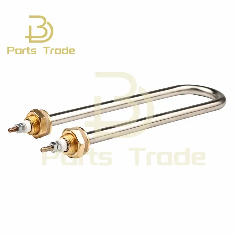 1KW 2KW 3KW 4KW Single U Shape Heating Tube U-Type Tubular Heating Element for Water Heater Equipment