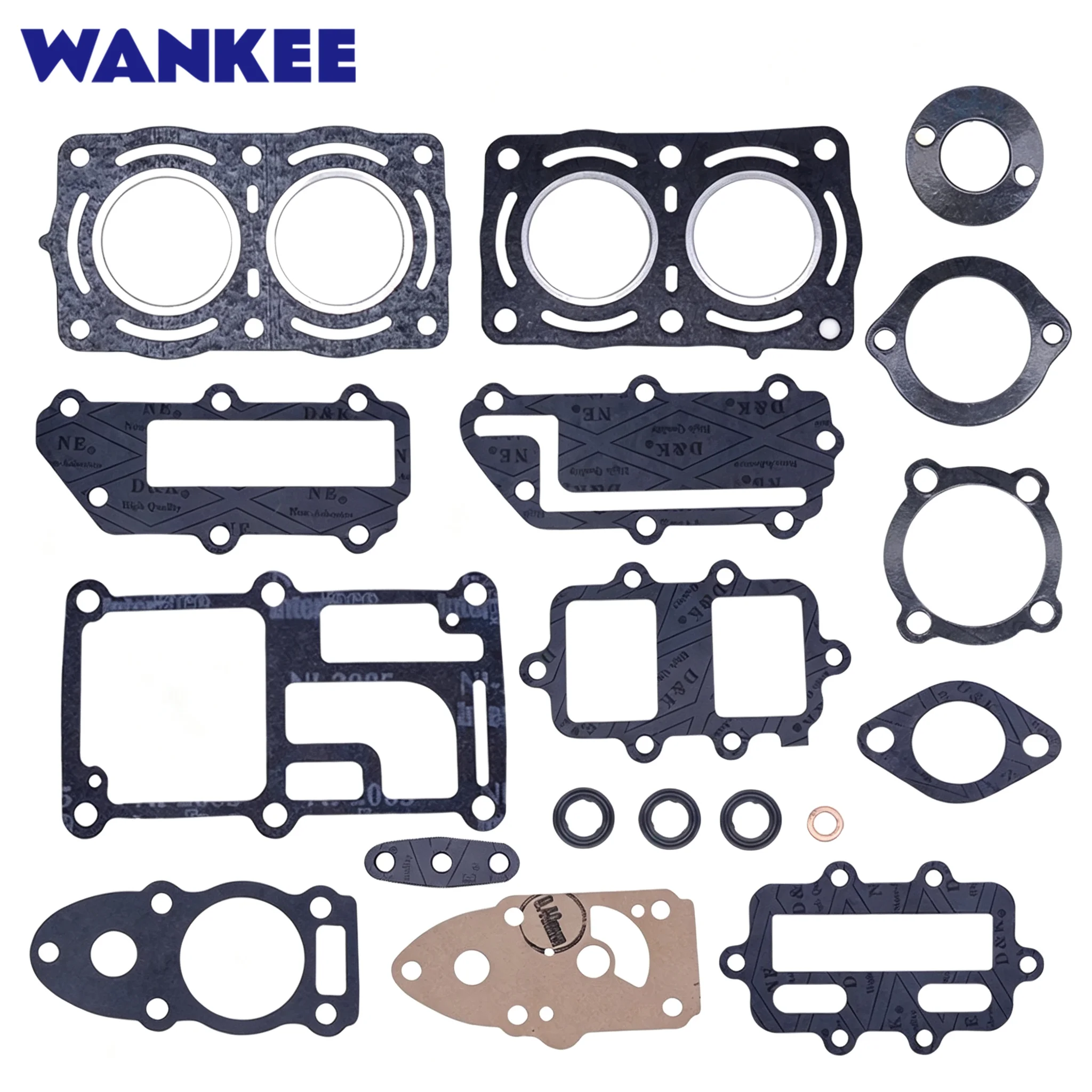 Power Head Gasket Kit 11400-98839 For Suzuki 2T 5HP Outboard Motor 11400-98890 2 Cylinder Model