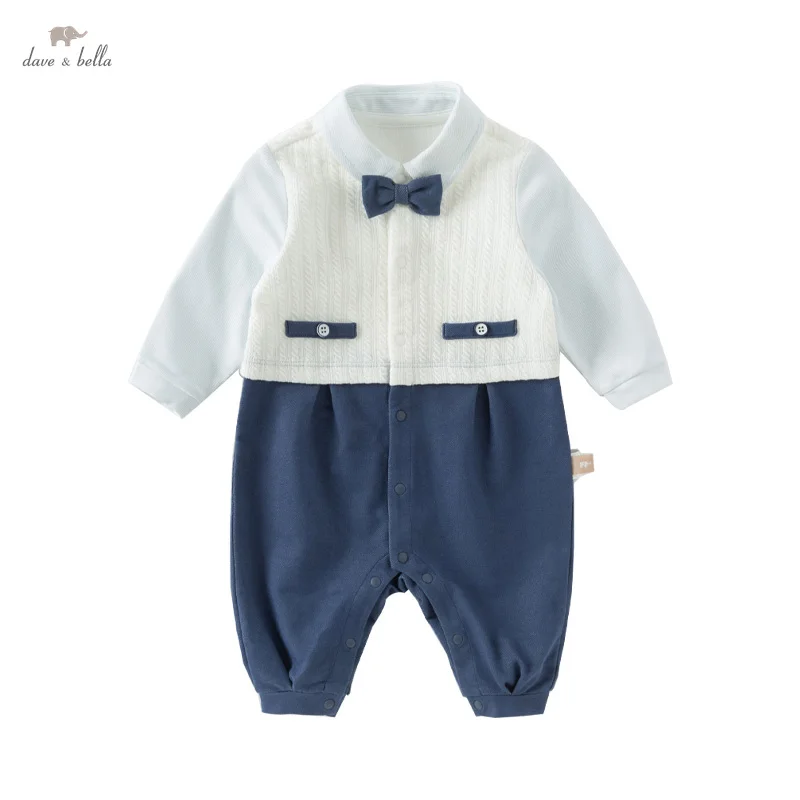 Dave Bella Baby Clothes Boys Girls Babies Onesies Newborn Outfit Birthday Super Cute Spring Autumn Clothes Rompers DB1250684