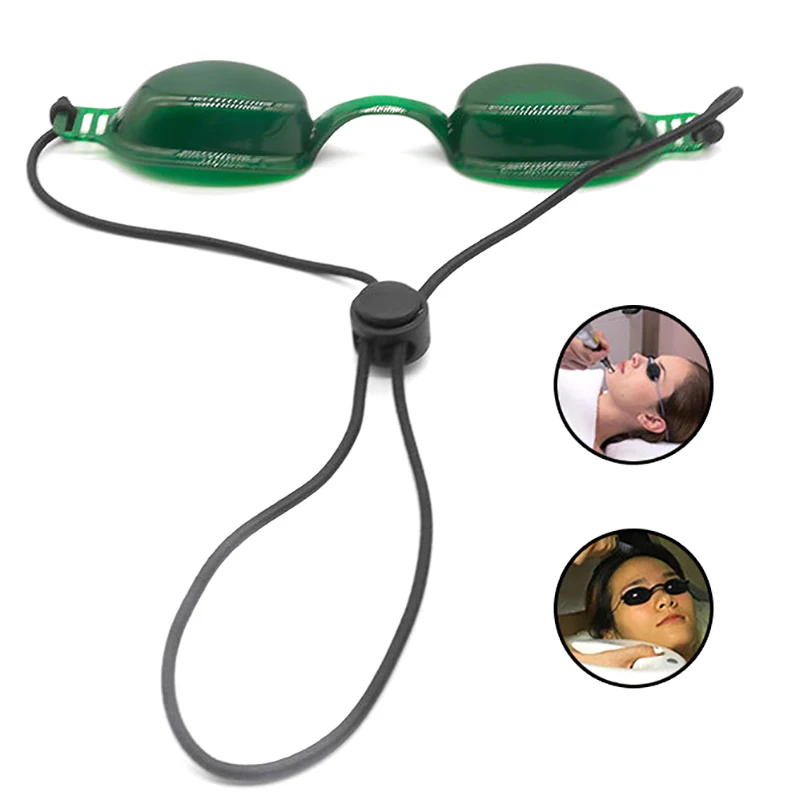 Green Laser Beauty Eye Mask Light Blocking Eye Mask Beauty Salon Eye Care Mask Laser Light Safety Eye Protection Eyewear