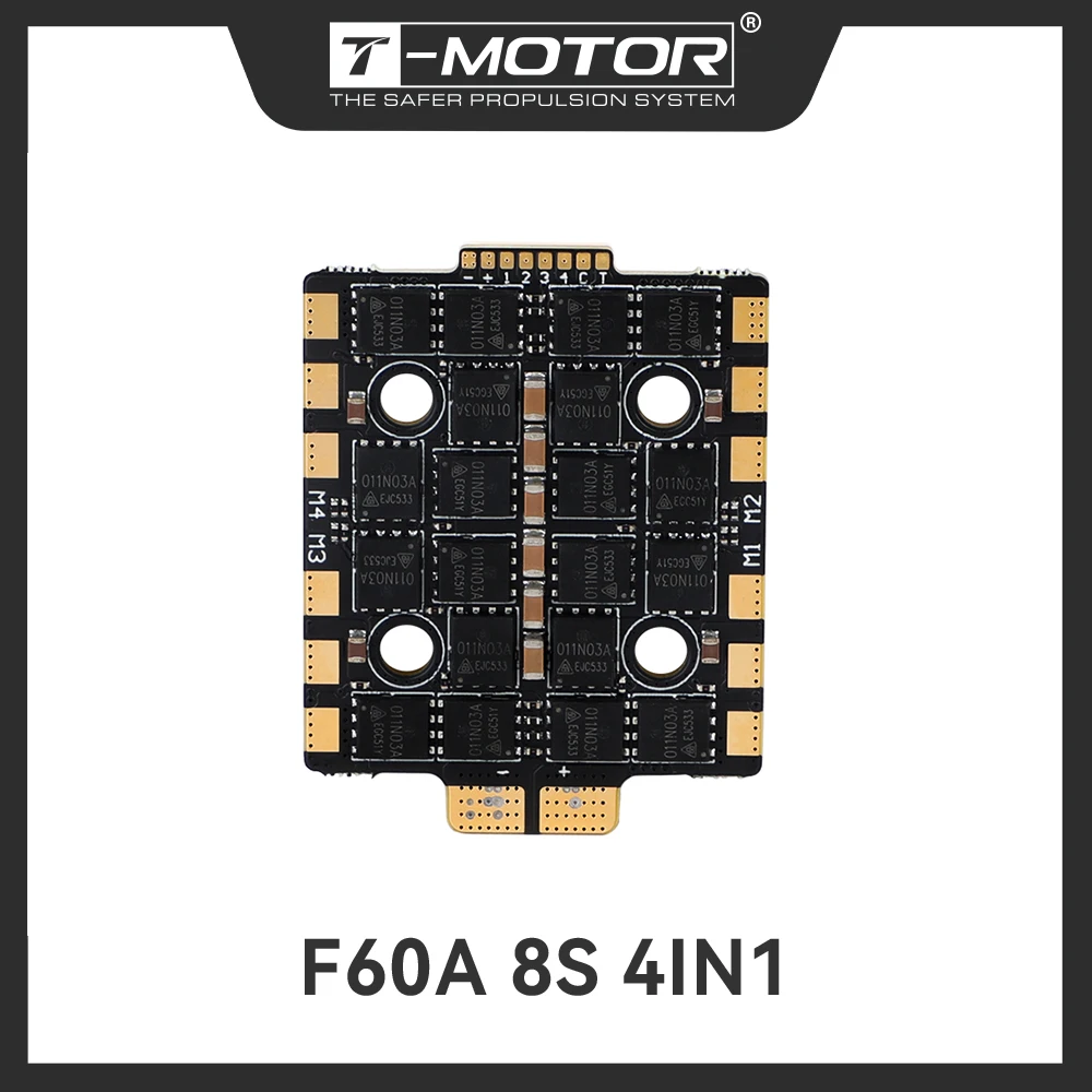 

Электронный регулятор скорости T_MOTOR F60A 8S 4 в 1 ESC для FPV