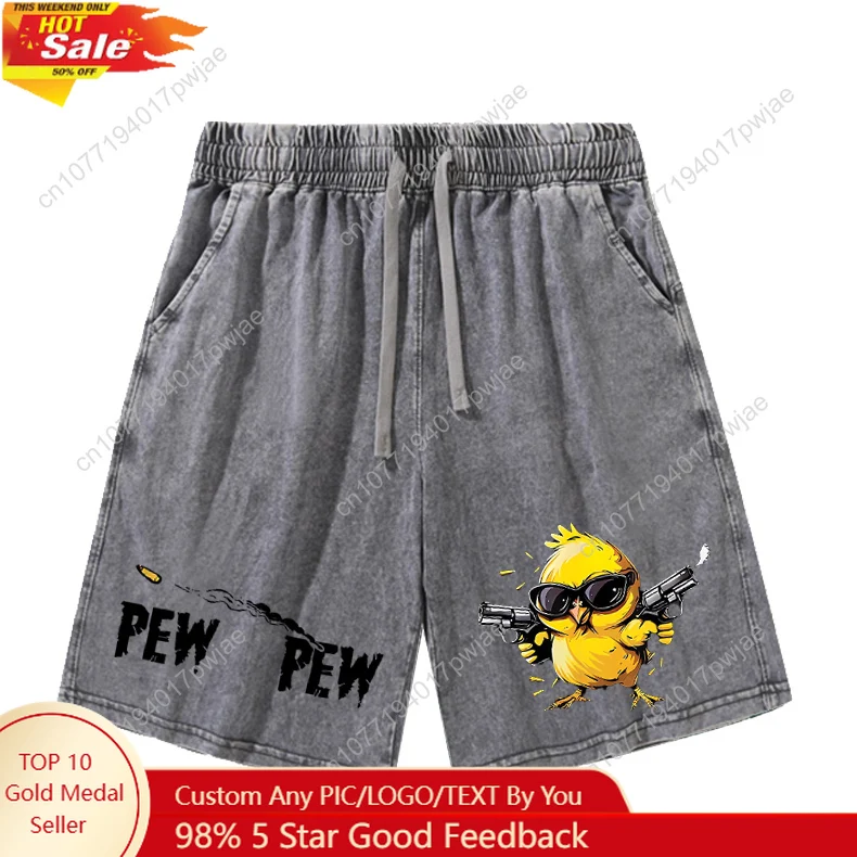 

Pew Pew Madafakas Fun funny patterns Shorts Mans Womans Short Pants Vintage Cotton Elastic Soft Beach Shorts Customized Pants