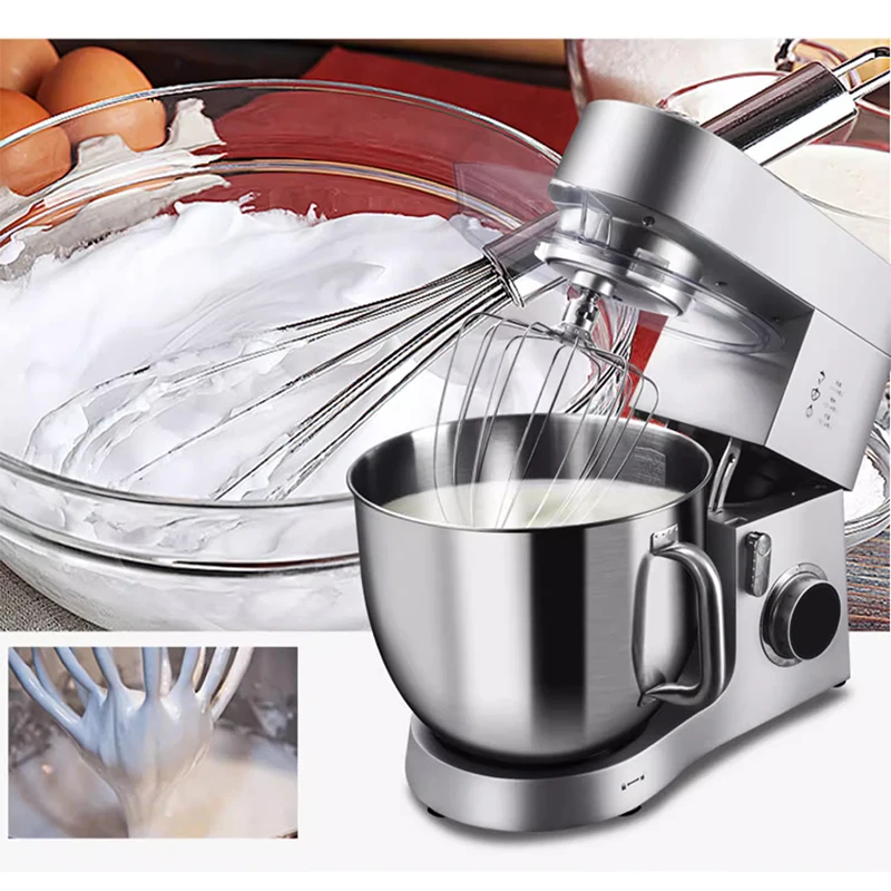 10L/16L キッチンマシン エッグビーター 家庭用多機能全自動生地捏ね機 業務用生地ミキサー