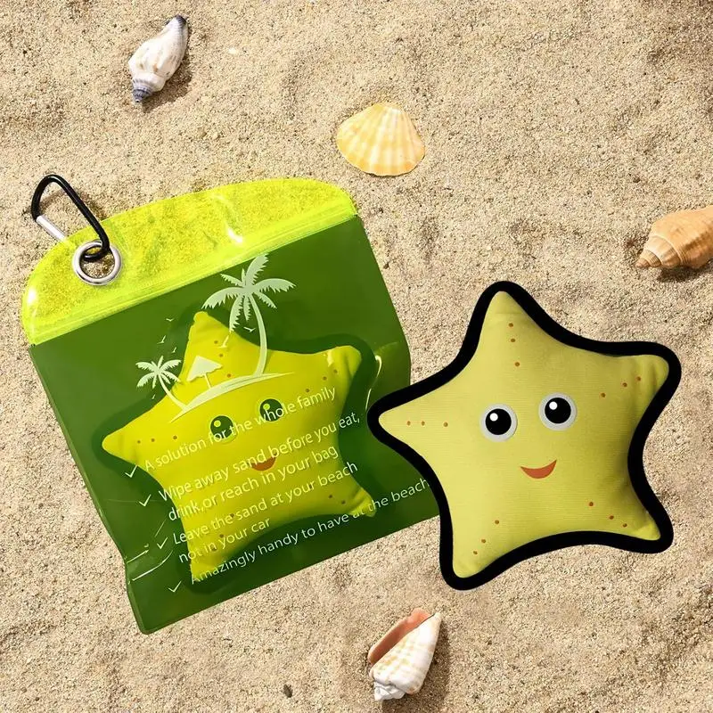 

Новый инструмент для удаления песка для пляжного песка, мешок для удаления порошка, щетка для удаления песка, пляжный отдых, кемпинг