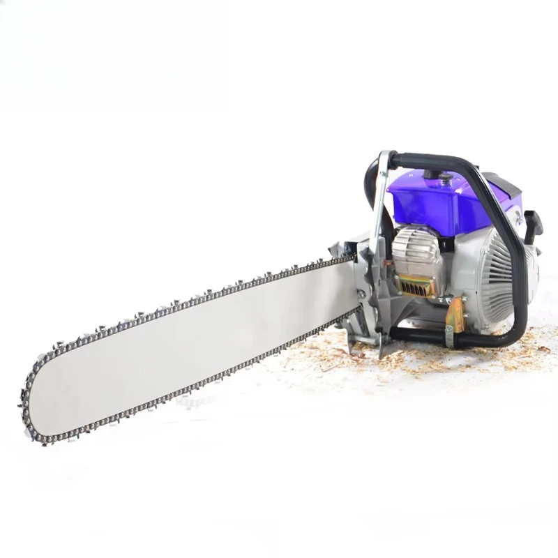 High Power Chainsaw Gas Cutting Trees Chain Saw 070