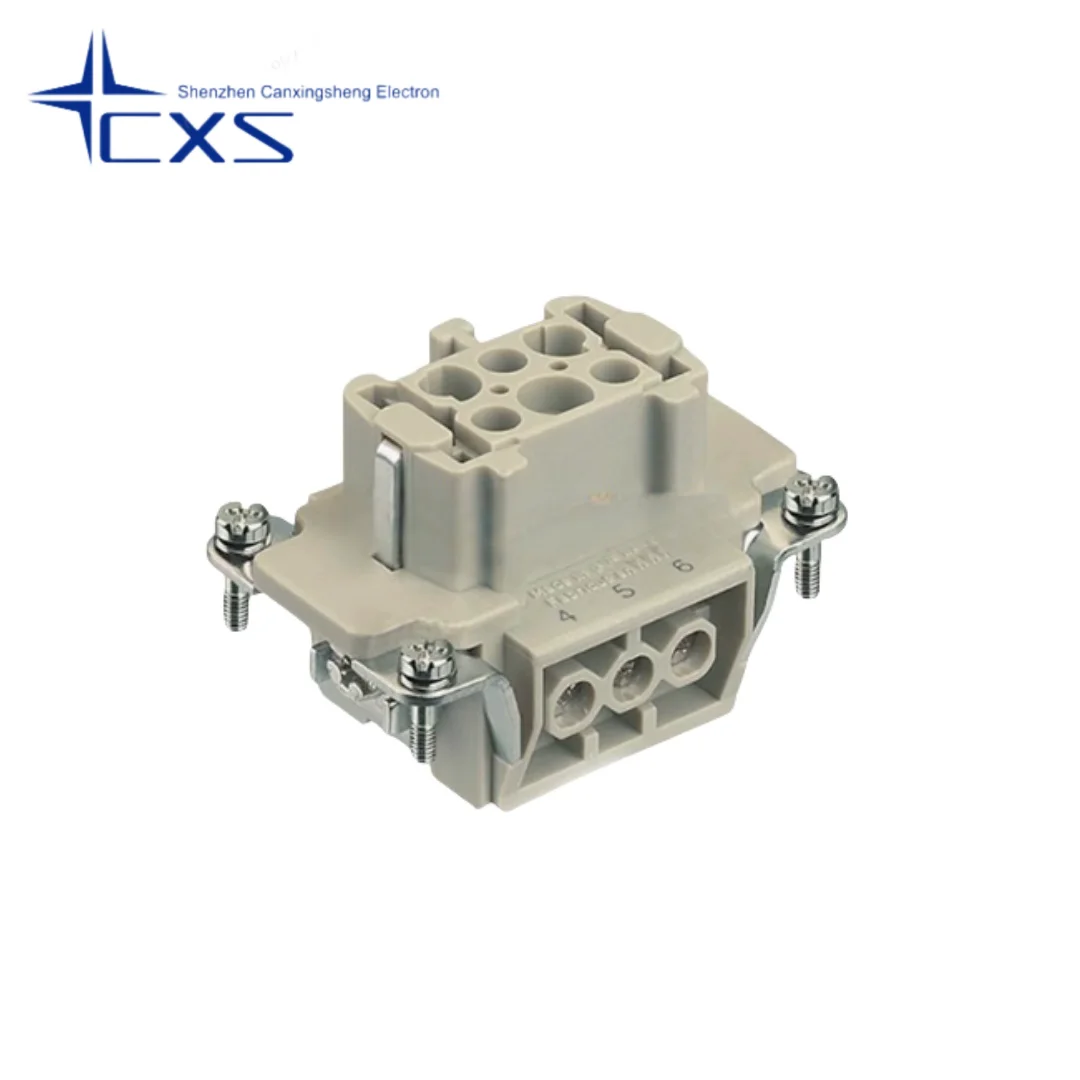 1pcs 09330062701 เยอรมนี Harding Heavy Duty Connector หญิง Core Han-6E-F-s 16A/500V