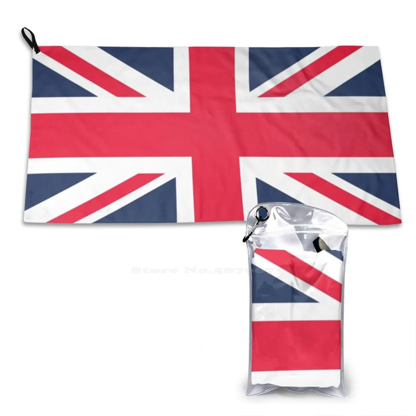 Jack Soft Towel Quick Dry Beach Towel Union Jack Britain British Flag Empire England Scotland Wales Queen Royal